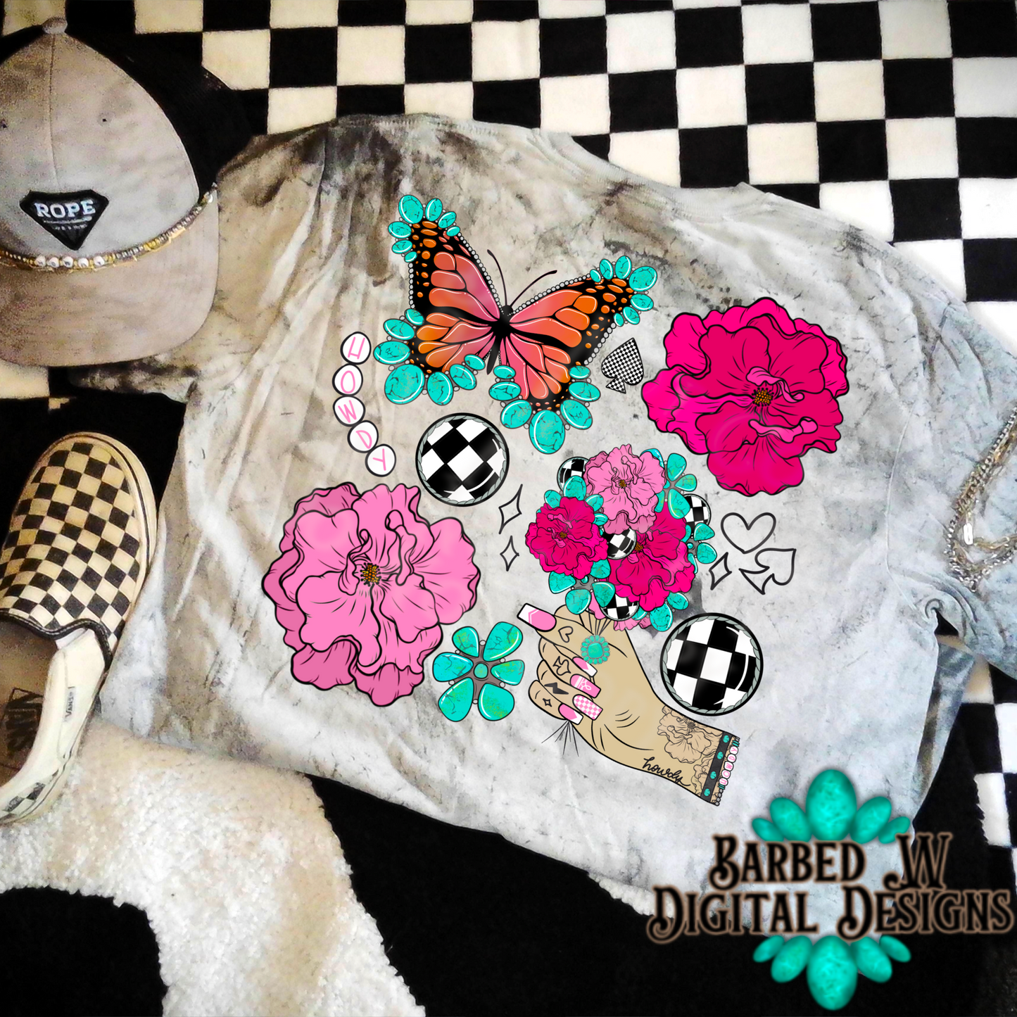 Spring Collage with Pocket Designs Png