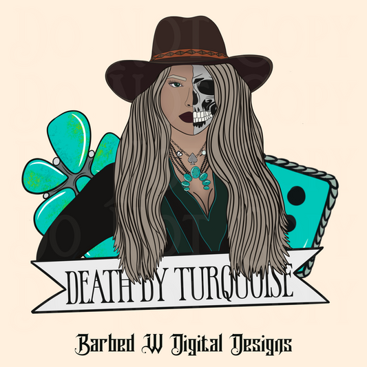 Death By Turquoise Png