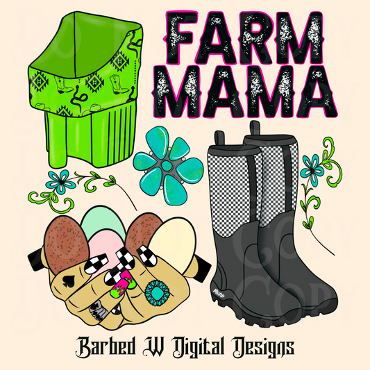 Farm Mama Png
