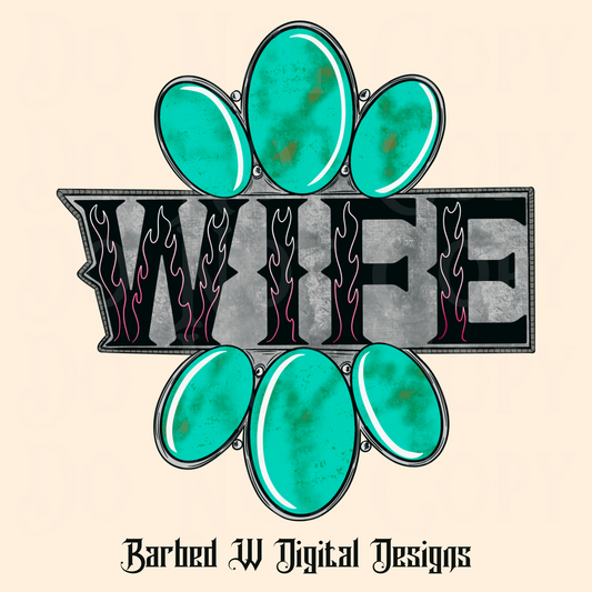 Turquoise Wife Png