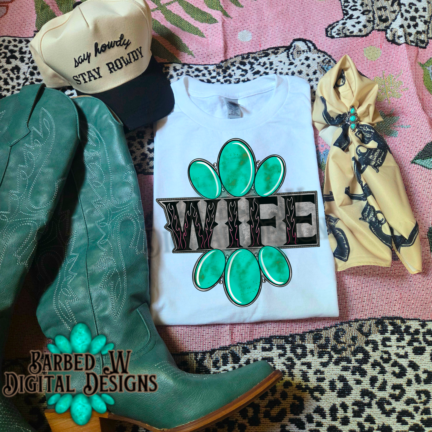 Turquoise Wife Png