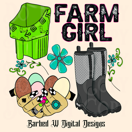 Farm Girl Png