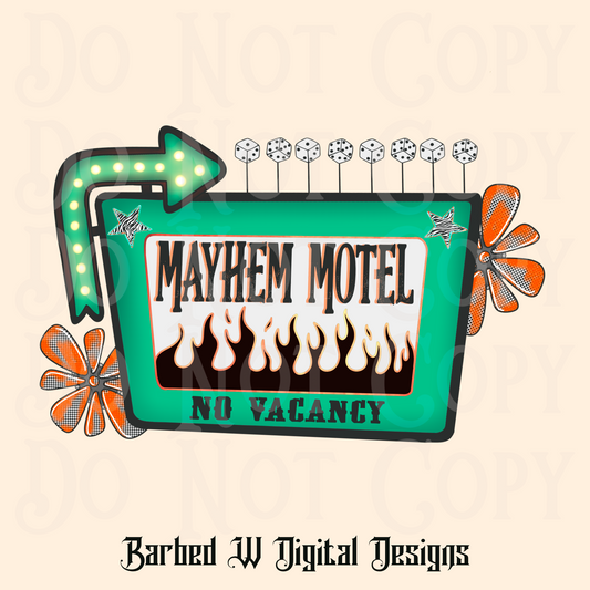Mayhem Motel Png