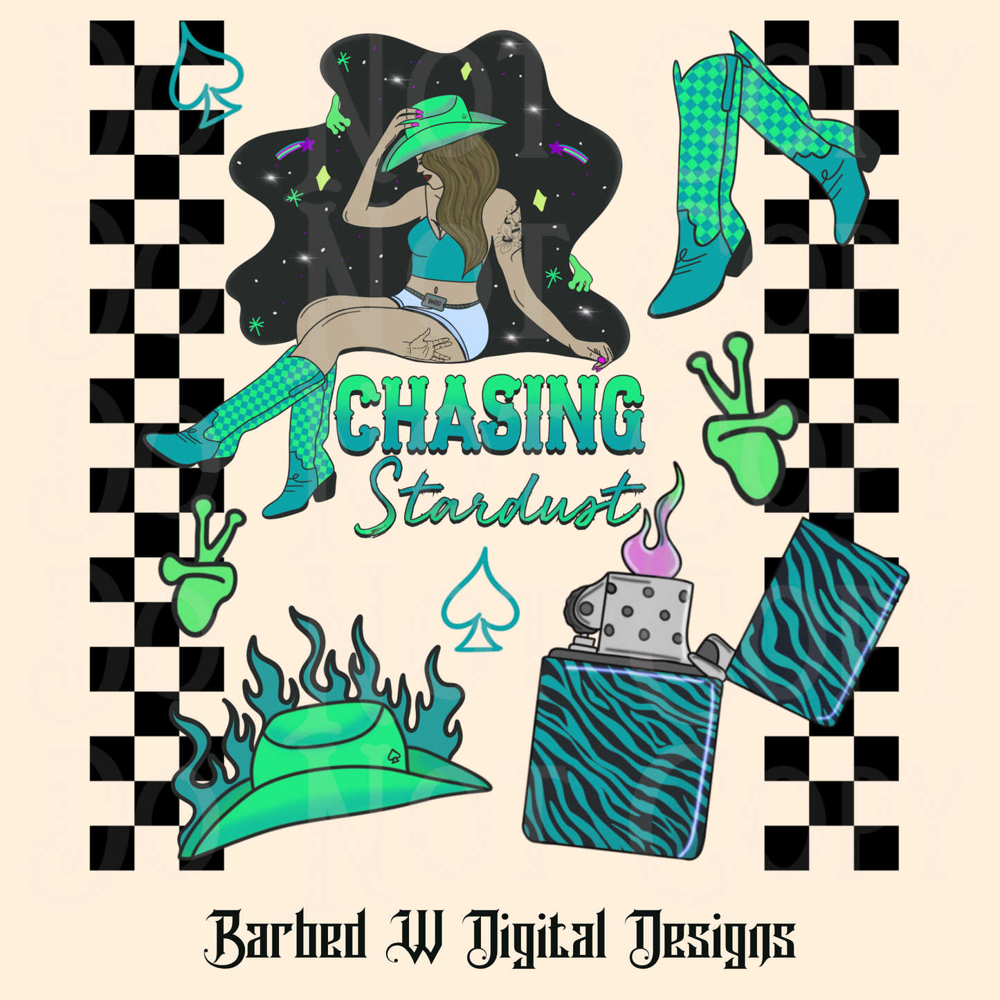 Chasing Stardust Collage Png