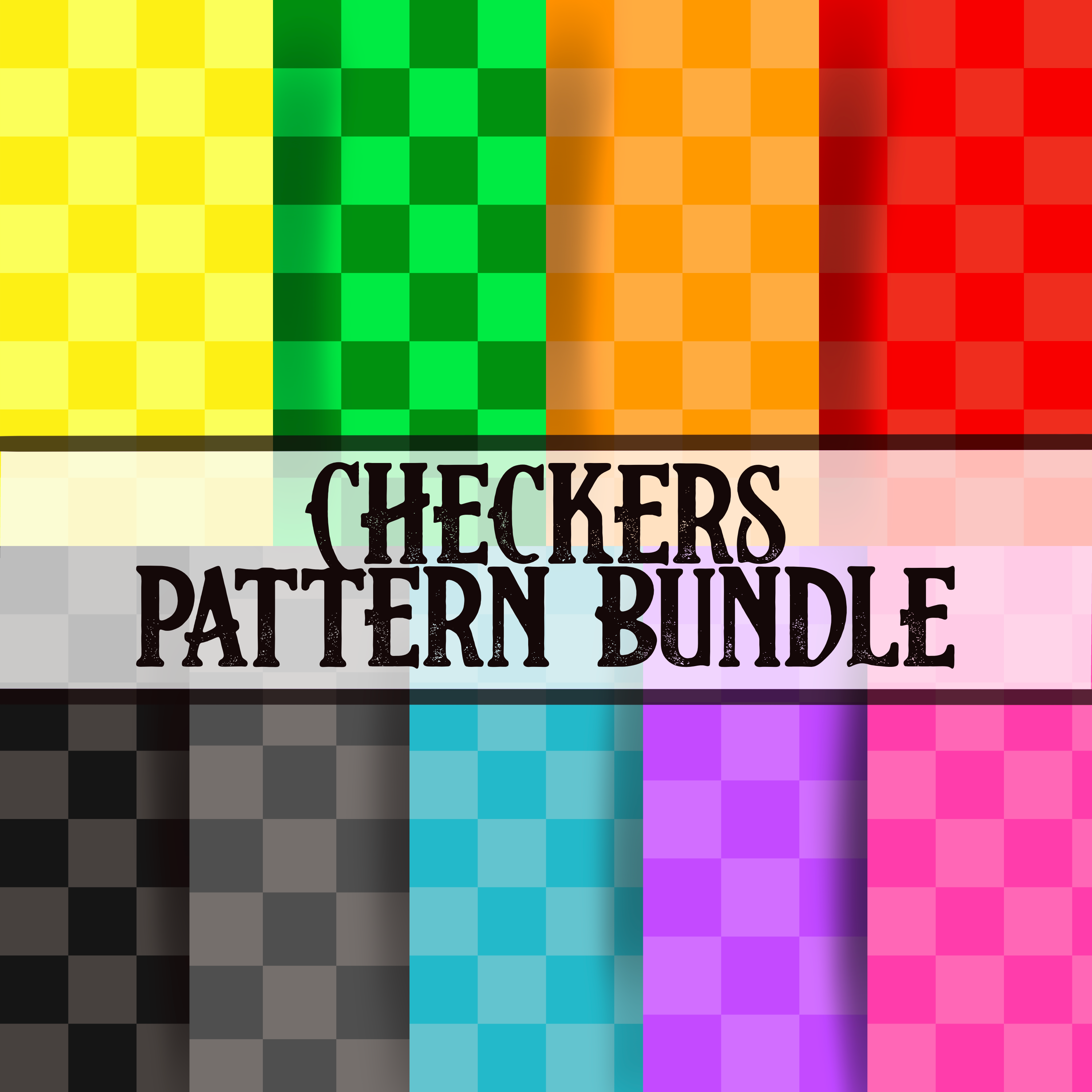 Checkers Pattern Bundle – Barbed W Digital Designs