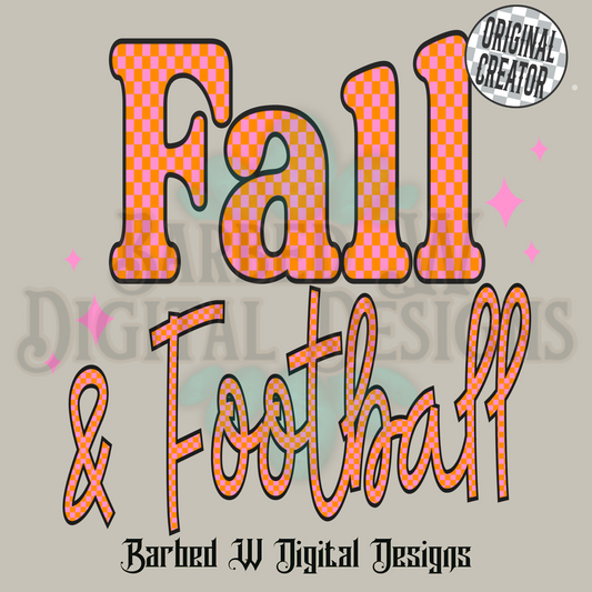 Fall and Football Png