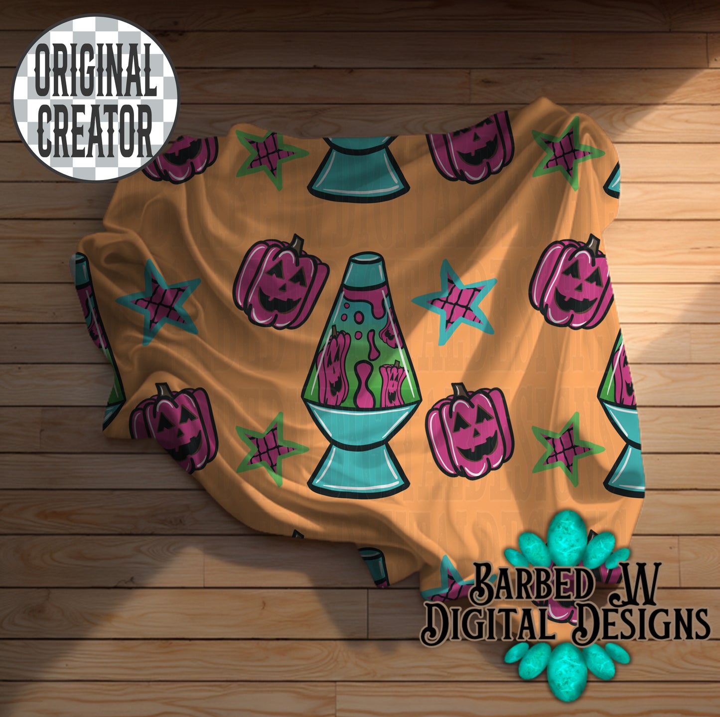 Boovy Baby Seamless Pattern