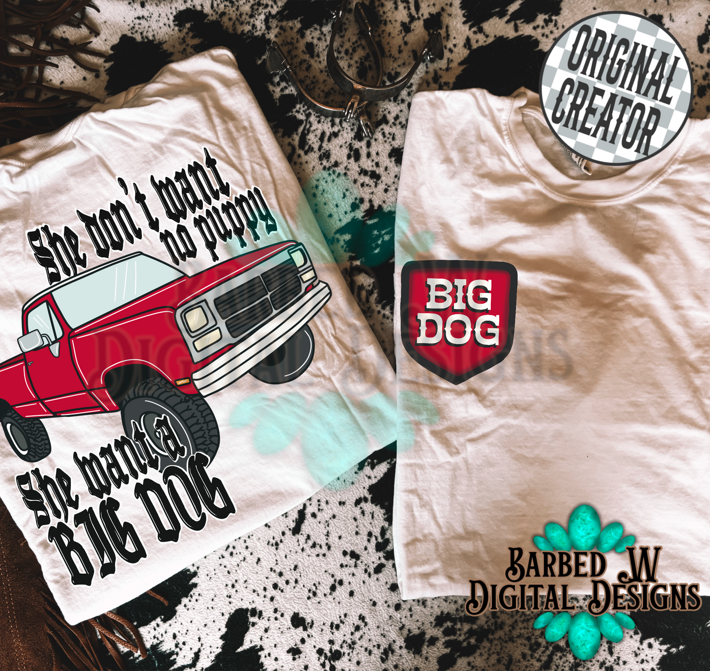 Big Dog (Red) Png