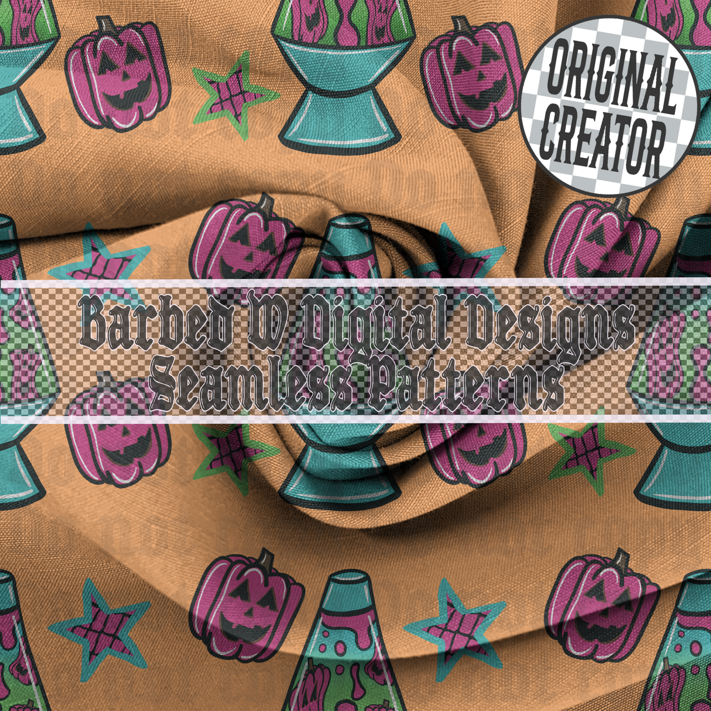 Boovy Baby Seamless Pattern