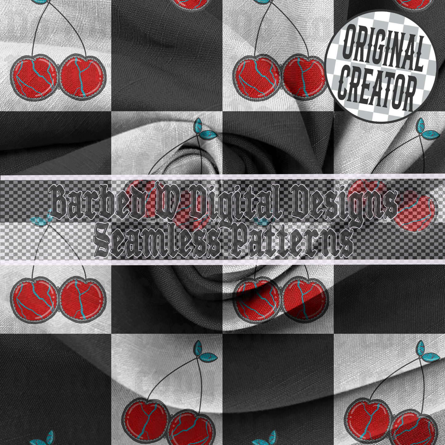 Cherries Seamless Pattern
