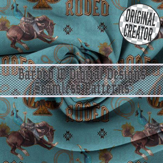 Rodeo Seamless Pattern