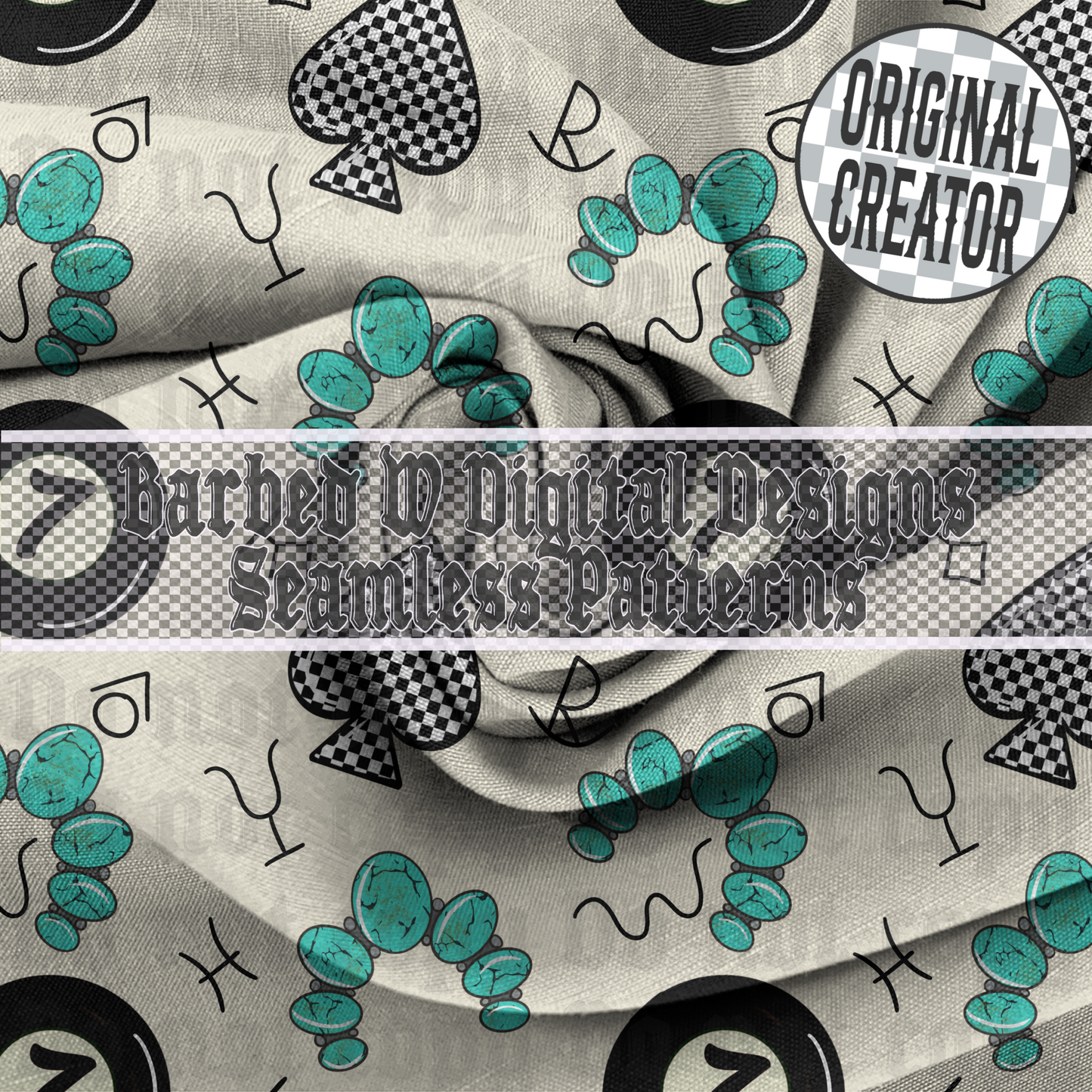 Ranchin’ Seamless Pattern