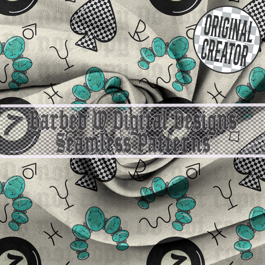 Ranchin’ Seamless Pattern