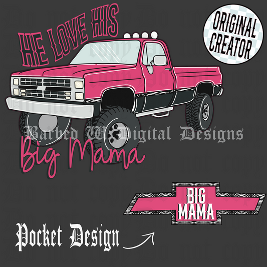 Big Mama (Pink) Png