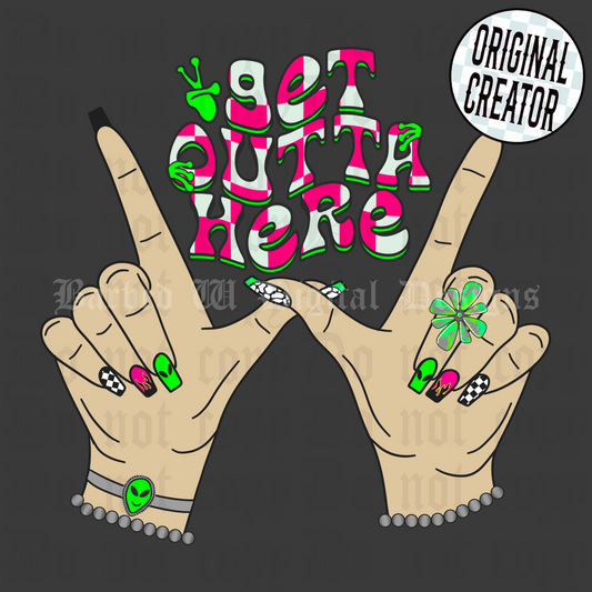 Get Outta Here Png