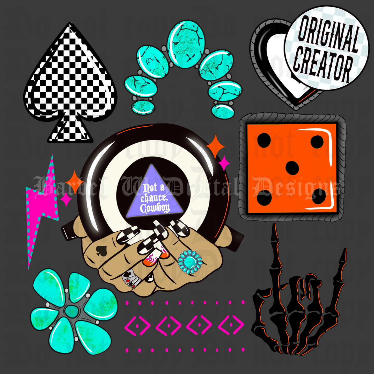 Not a chance Cowboy Png