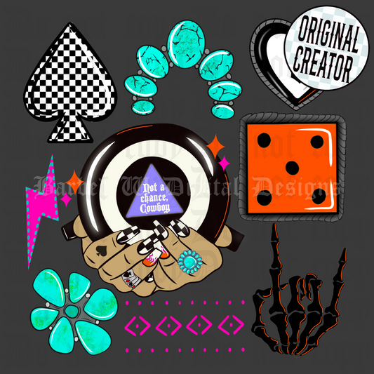 Not a chance Cowboy Png