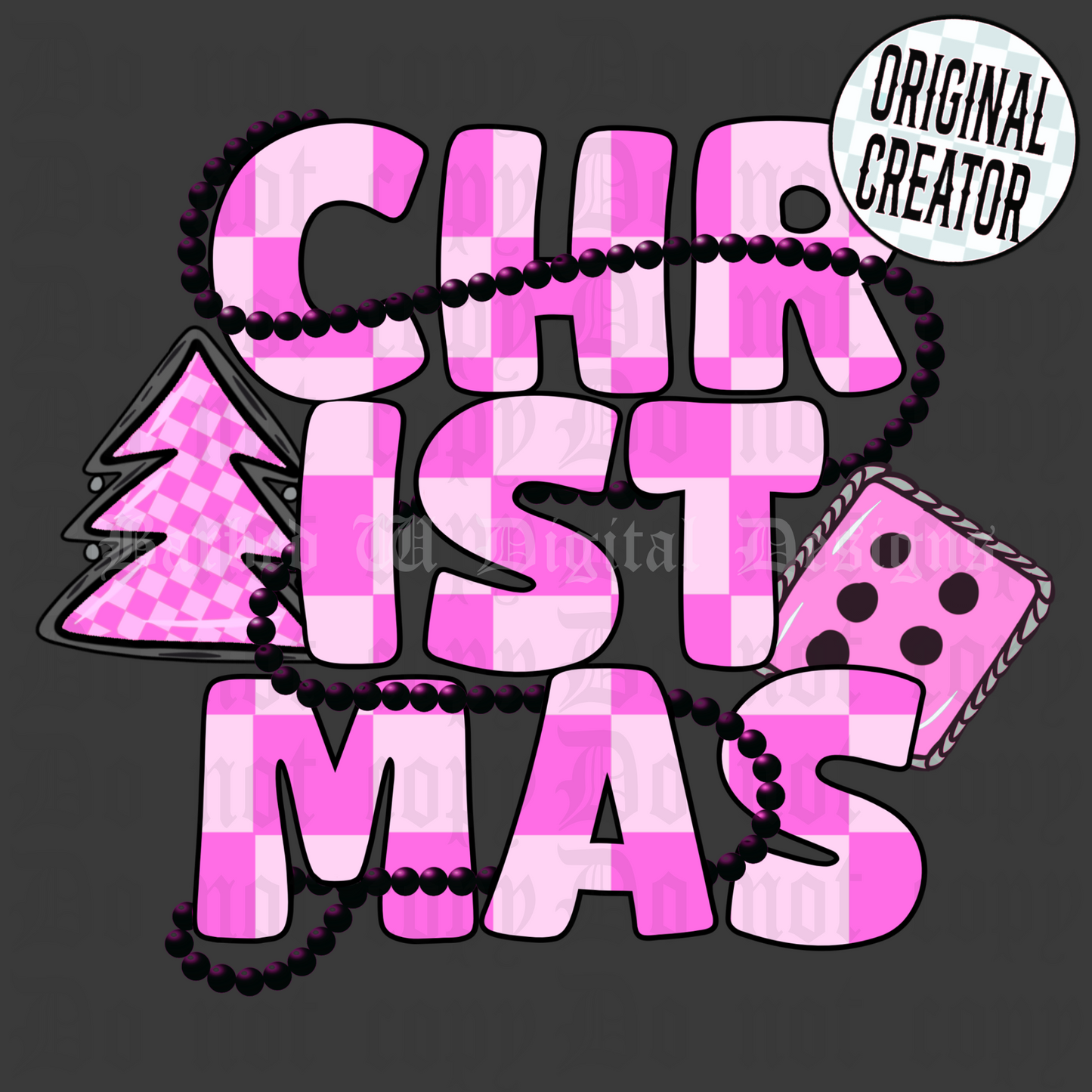 Western christmas png, Christmas png, cowgirl png, checkers png, cowgirl christmas png, pink christmas png, yallternative png, Navajo pearl