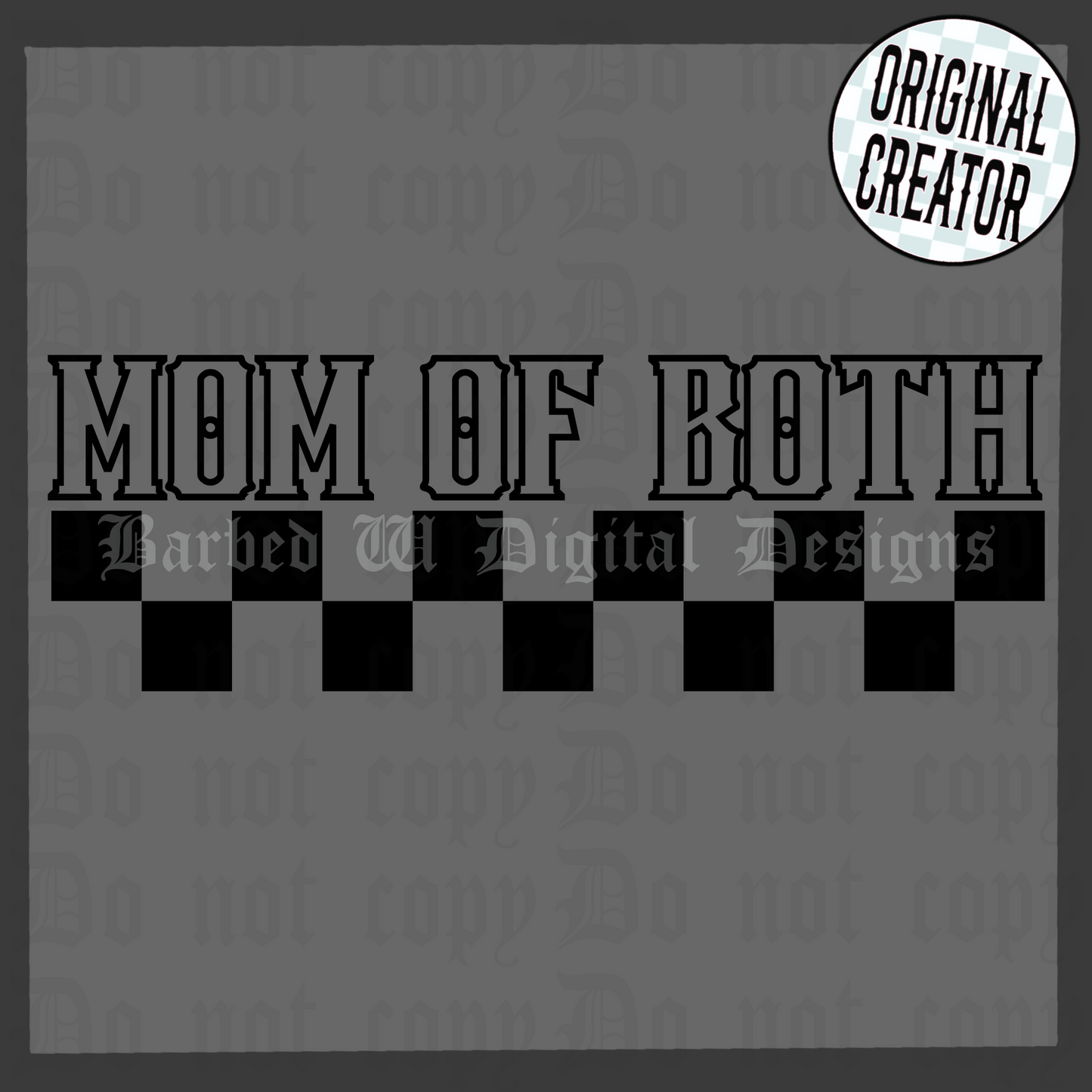 mom of both png, mama png, mama svg, checkers png, checkers svg, checkers png, trendy png, png file, alternative png