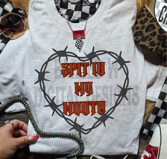 Spit In My Mouth Png