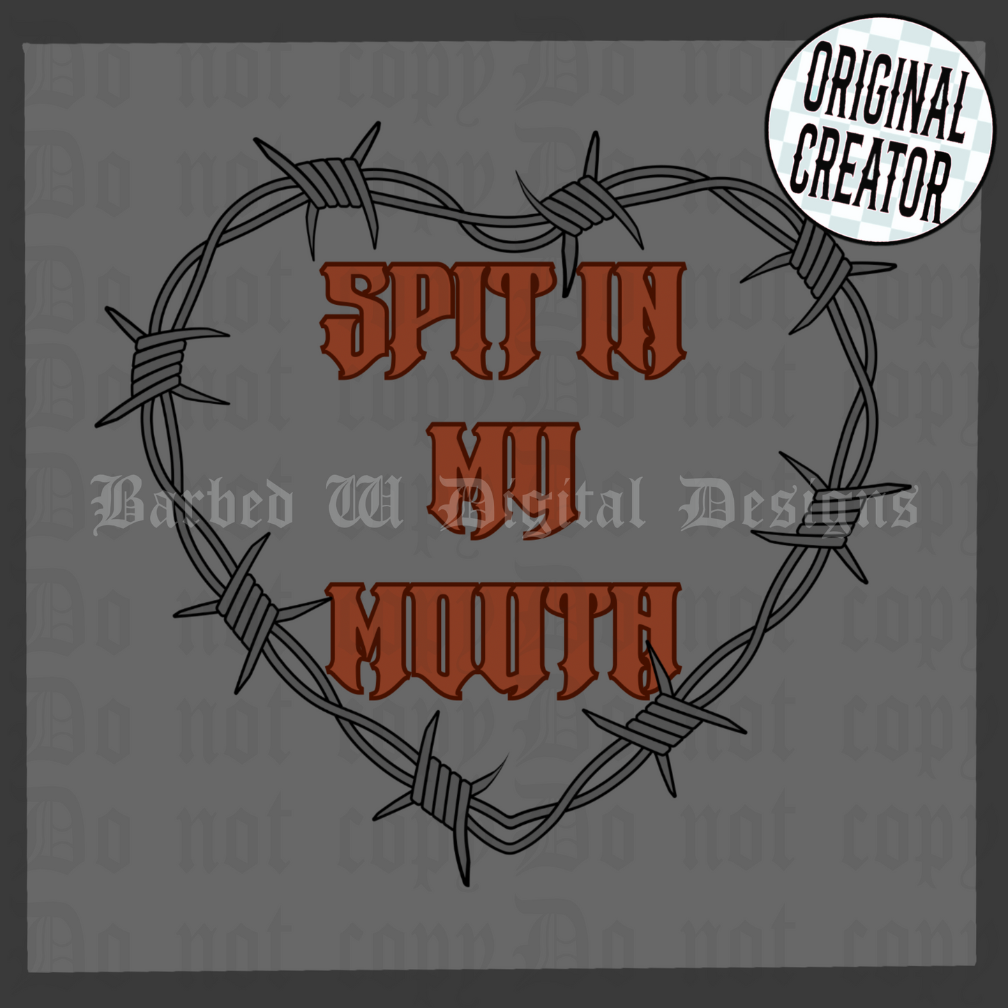 Spit In My Mouth Png