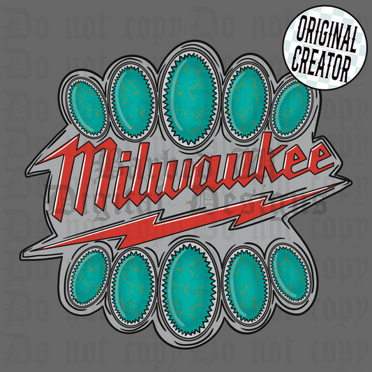 Milwaukee Turquoise Png