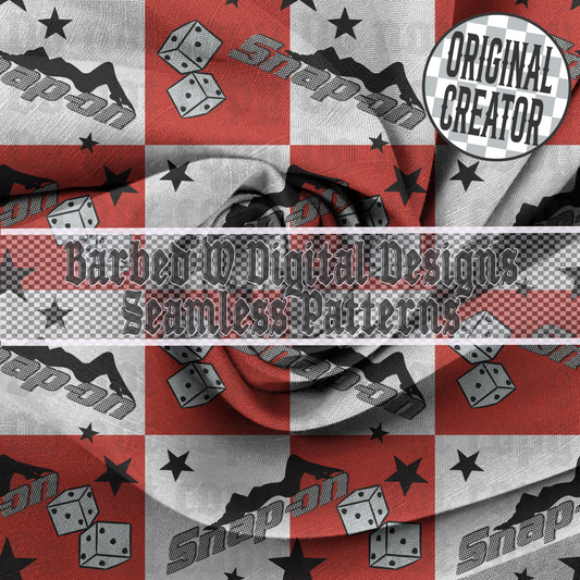 Snap Seamless Pattern