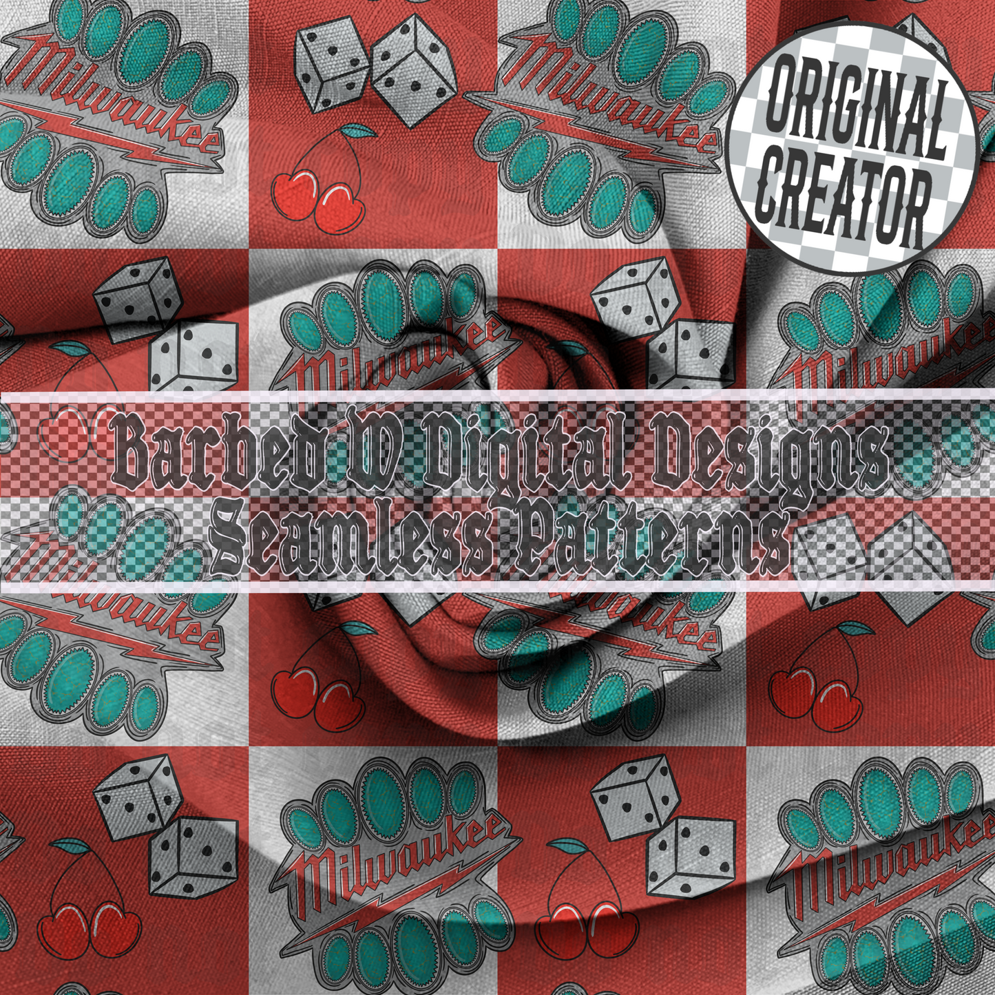 Milwaukee Seamless Pattern