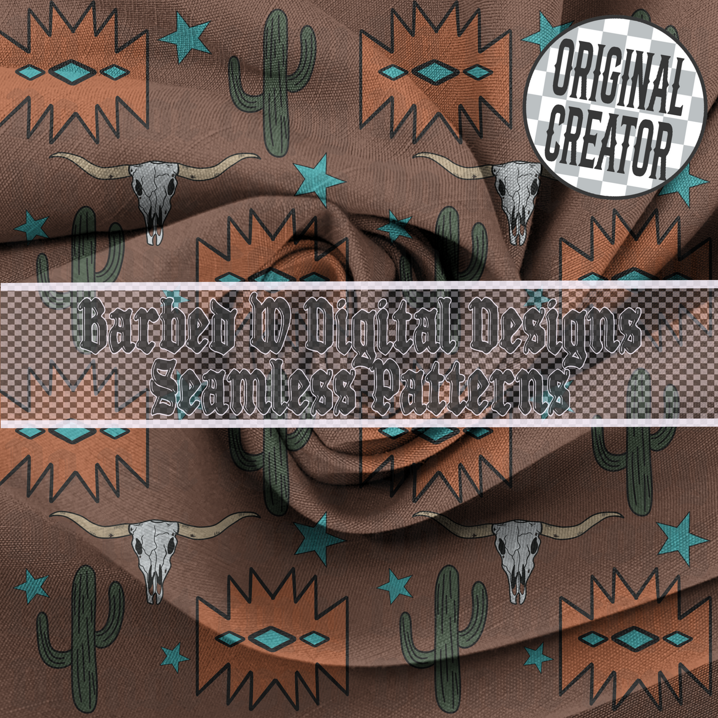 Western Seamless Pattern