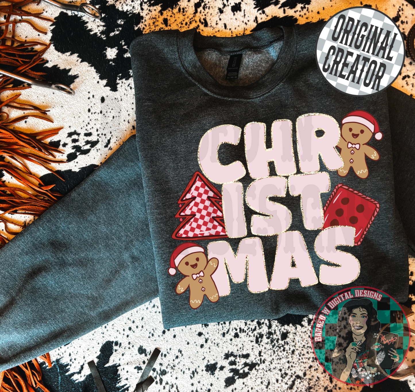 Gingerbread Christmas PNG