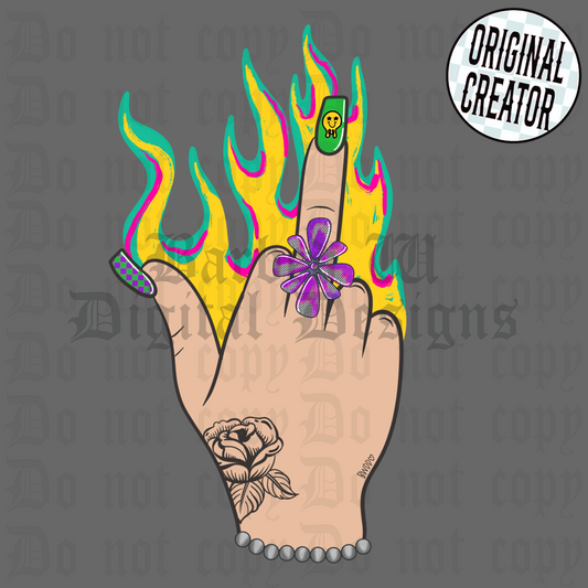 Middle Finger To The Air