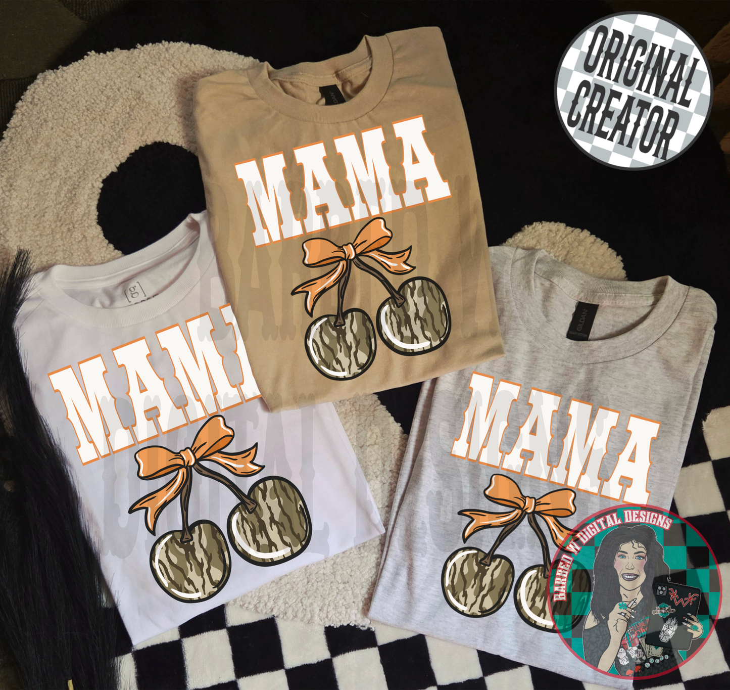 Camo Cherry Mama