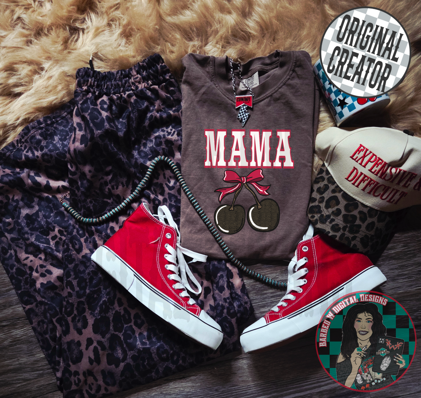 Leopard Cherry Mama