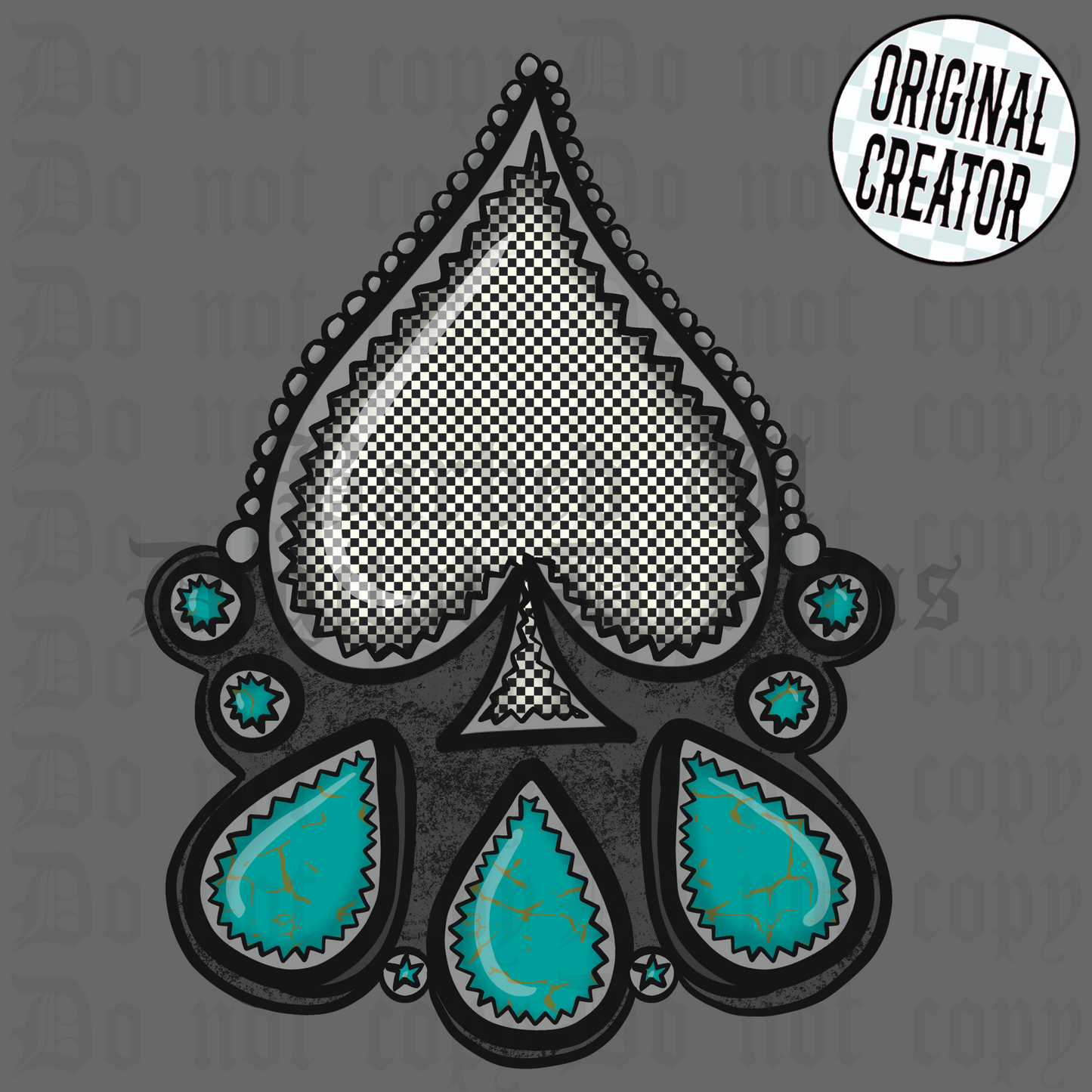 Spade Turquoise