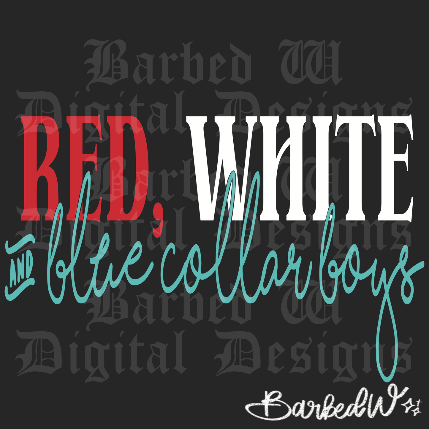 Red, White & Blue Collar Boys