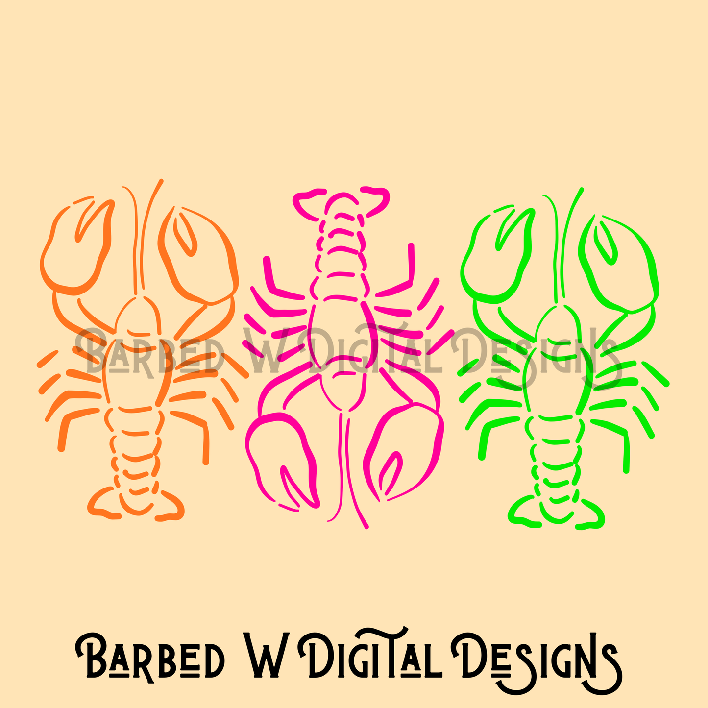 Neon Crawfish