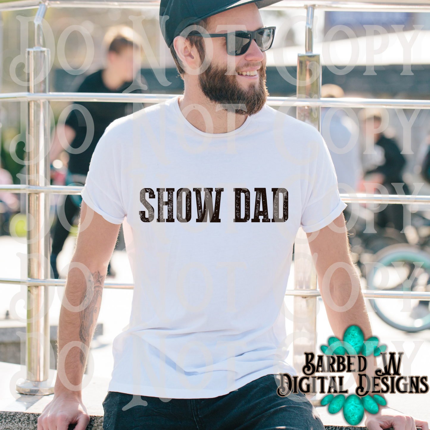 Show Dad png, stock show png, dad png, fathers day png, daddy png, livestock png, 4h png, ffa png, show png