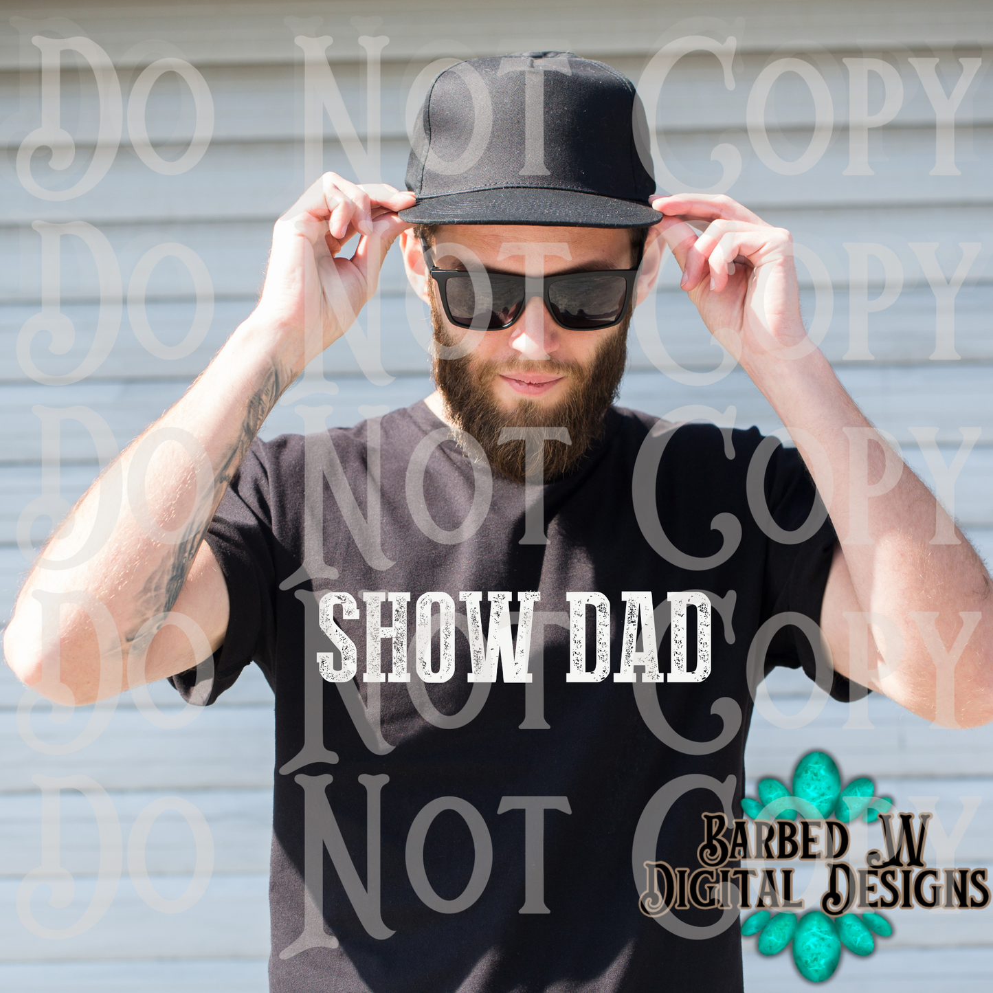 Show Dad png, stock show png, dad png, fathers day png, daddy png, livestock png, 4h png, ffa png, show png