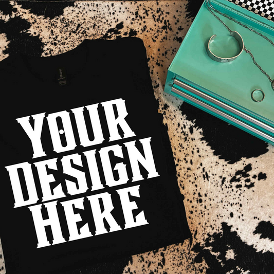 Gildan Western T-Shirt Mockup