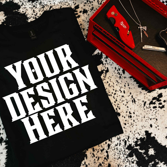Comfort Colors Western T-Shirt Mockup