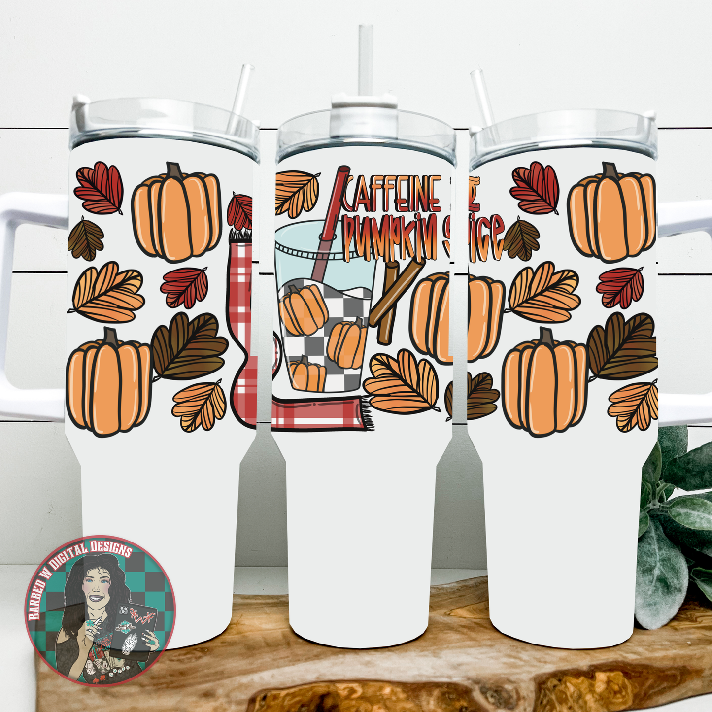 Caffeine & Pumpkin Spice Wrap