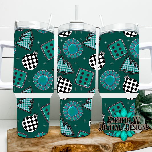 christmas tumbler wrap, western christmas png, western tumbler png, checkers tumbler png, 40 oz tumbler png, seamless tumbler png (Copy)