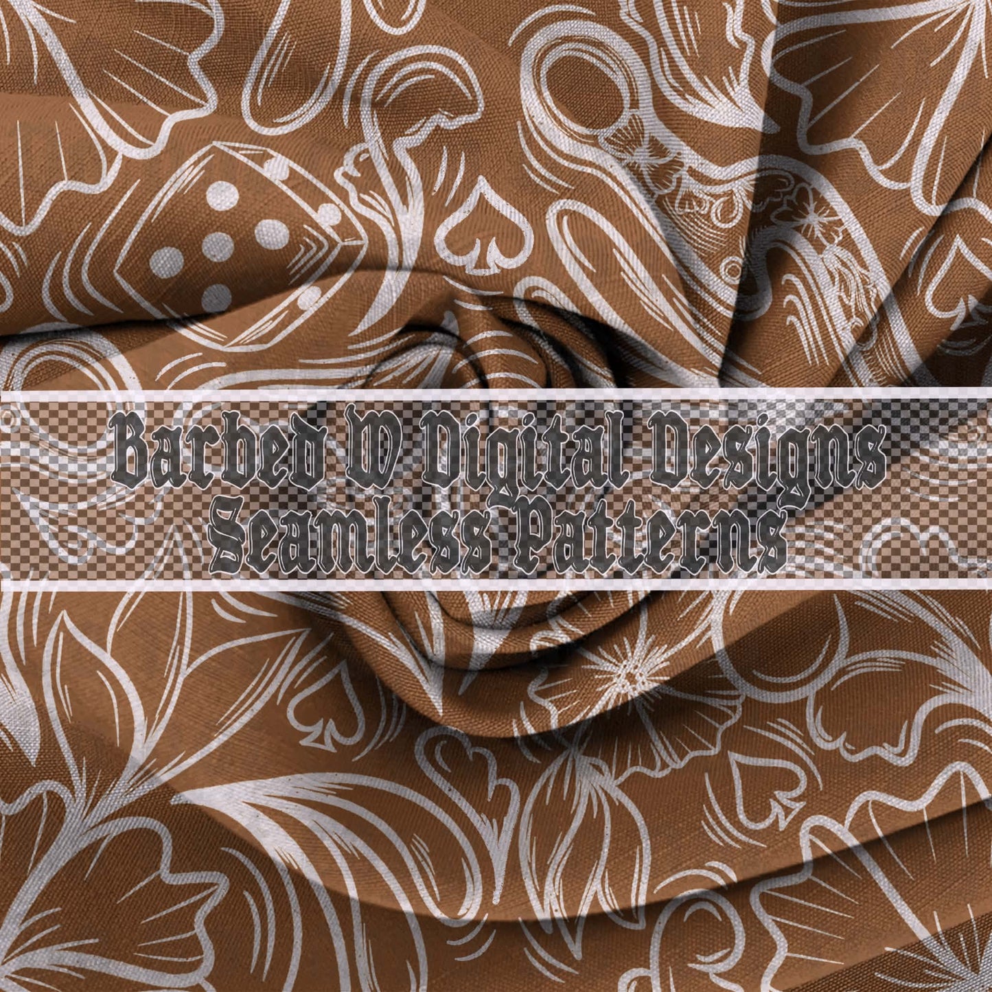 Burnt Tooled Pattern