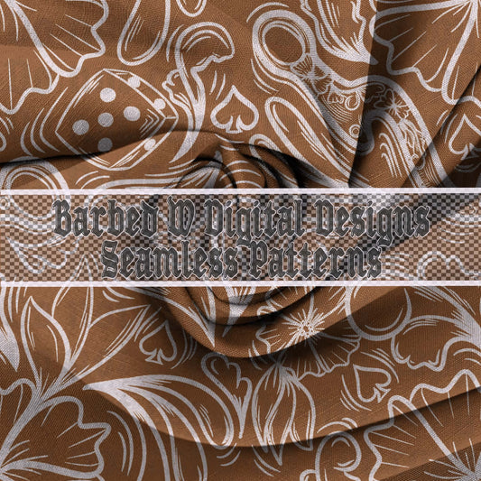 Burnt Tooled Pattern