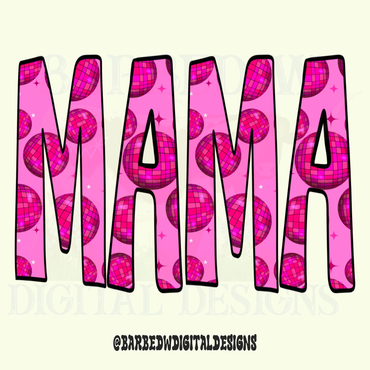 Mama png, disco ball png, mom png, western png, punchy mama png, Mother’s Day png, mother png, momma png, mommy png