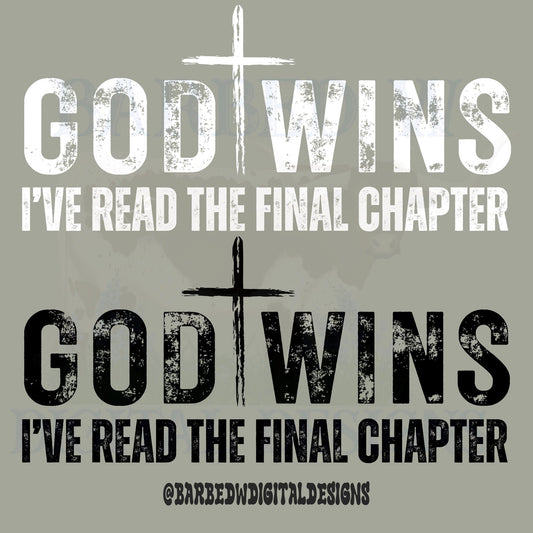 God Wins, Christian png, Godly png, faith png, Bible png, Revelations png, bible verse png, cross png, religious png