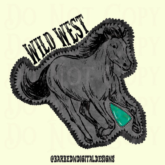 Wild west png, western png, yallternative png, cowgirl png, turquoise png, jewelry png, horse png, trendy png