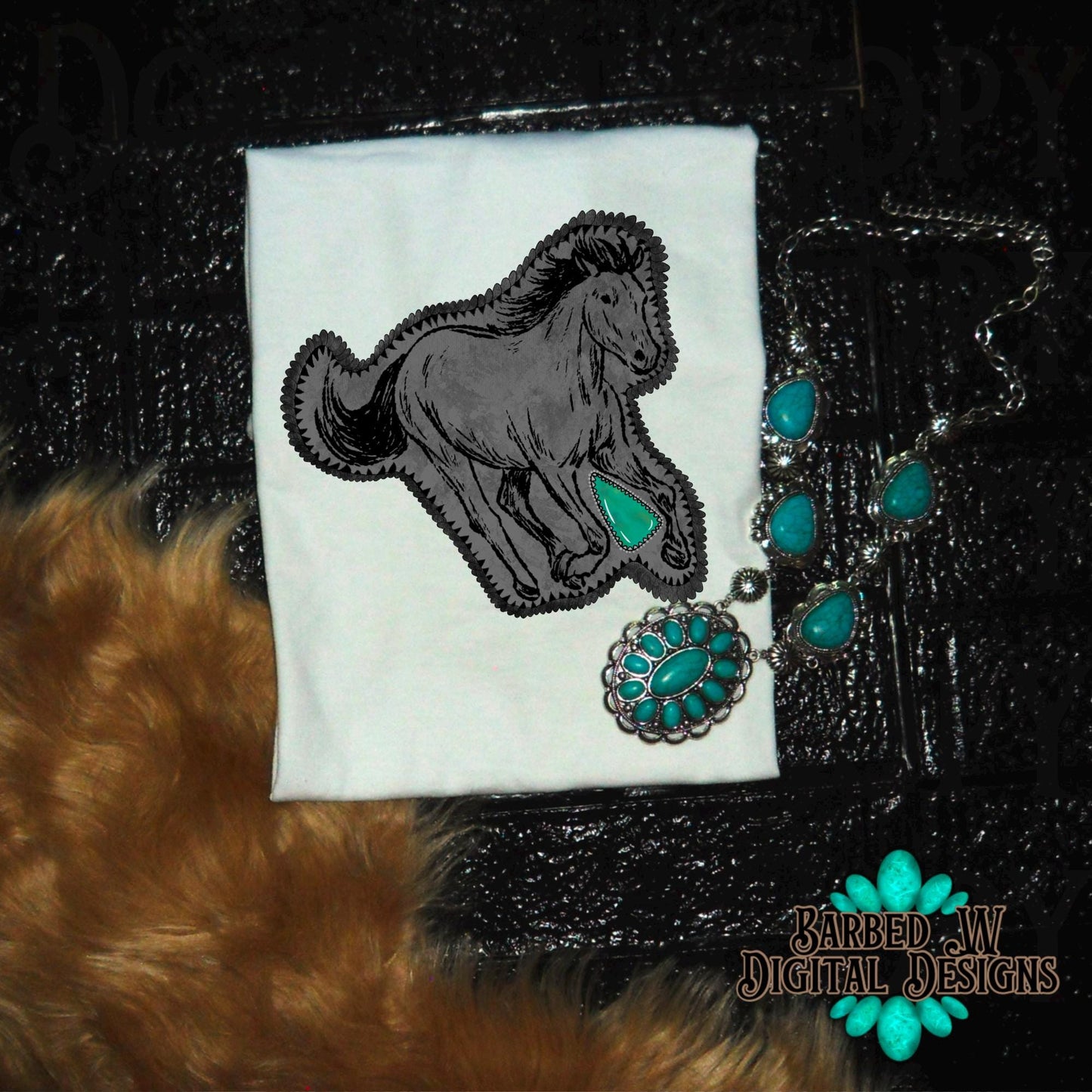 Wild west png, western png, yallternative png, cowgirl png, turquoise png, jewelry png, horse png, trendy png