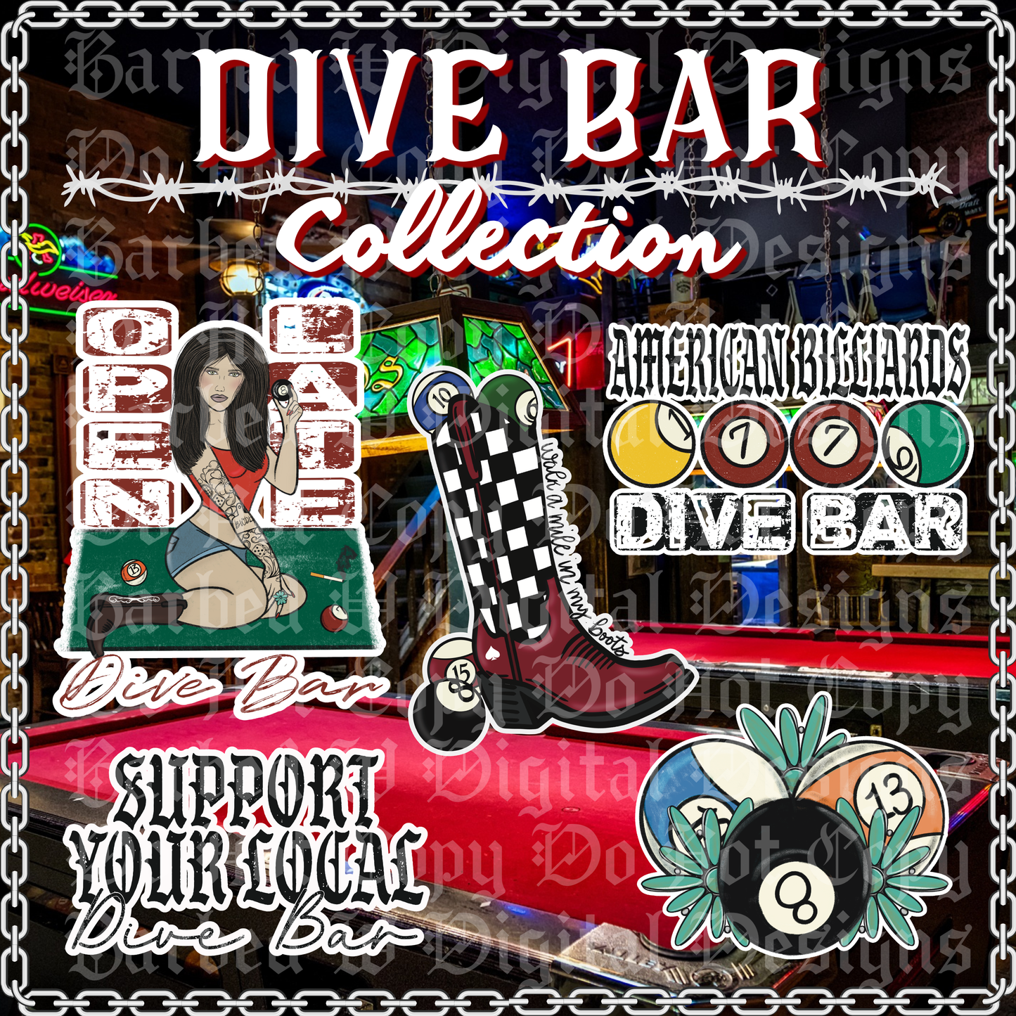 Dive Bar Collection
